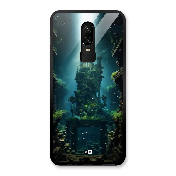 World Under Water Glass Back Case for OnePlus 6