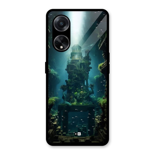 World Under Water Glass Back Case for Oppo F23