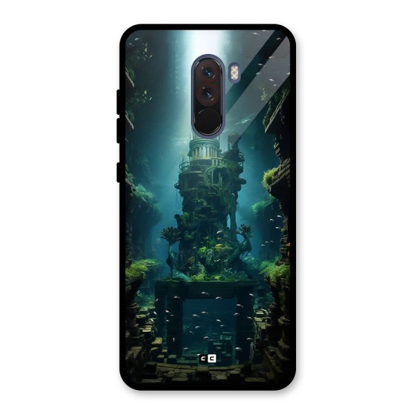 World Under Water Glass Back Case for Poco F1