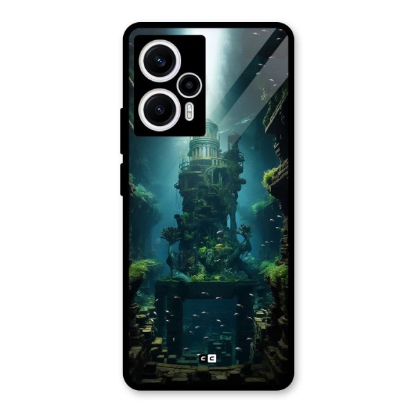 World Under Water Glass Back Case for Poco F5