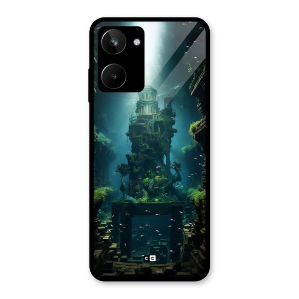 World Under Water Glass Back Case for Realme 10