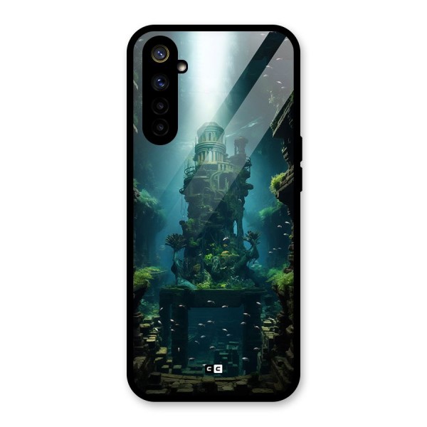 World Under Water Glass Back Case for Realme 6