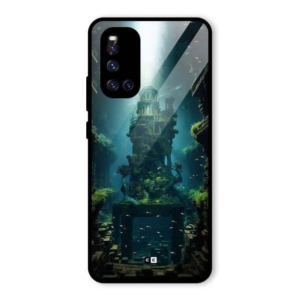 World Under Water Glass Back Case for Vivo V19