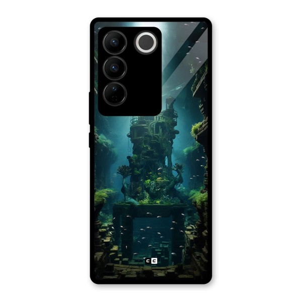 World Under Water Glass Back Case for Vivo V27