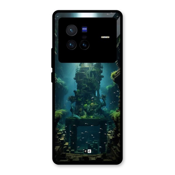 World Under Water Glass Back Case for Vivo X80