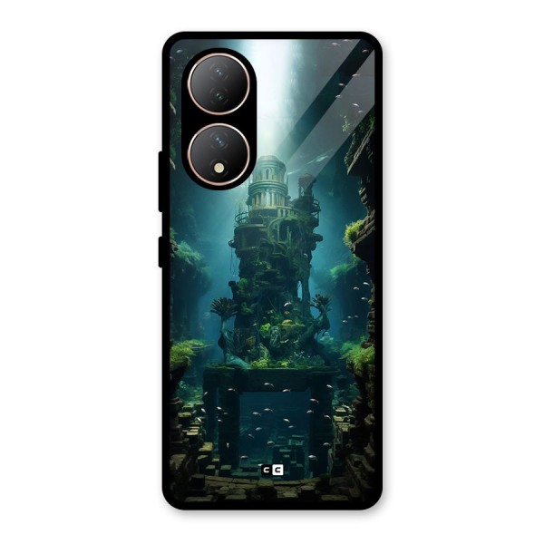 World Under Water Glass Back Case for Vivo Y100A