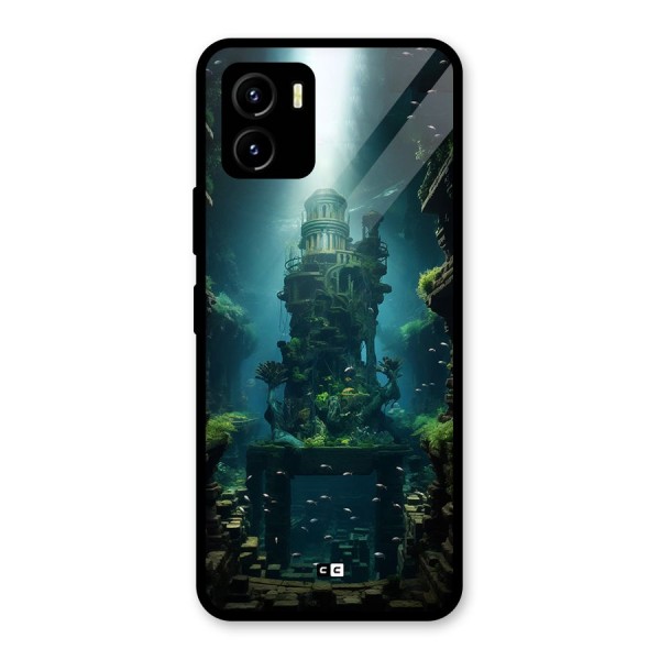 World Under Water Glass Back Case for Vivo Y15s