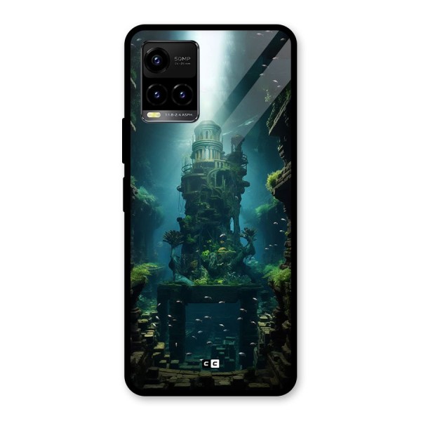 World Under Water Glass Back Case for Vivo Y21G