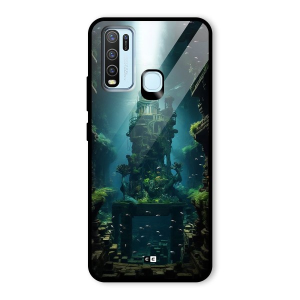 World Under Water Glass Back Case for Vivo Y30