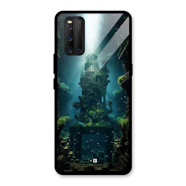 World Under Water Glass Back Case for Vivo iQOO 3