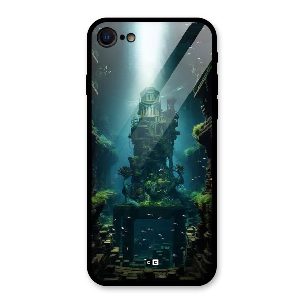 World Under Water Glass Back Case for iPhone 8