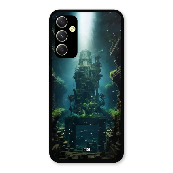 World Under Water Metal Back Case for Galaxy A34