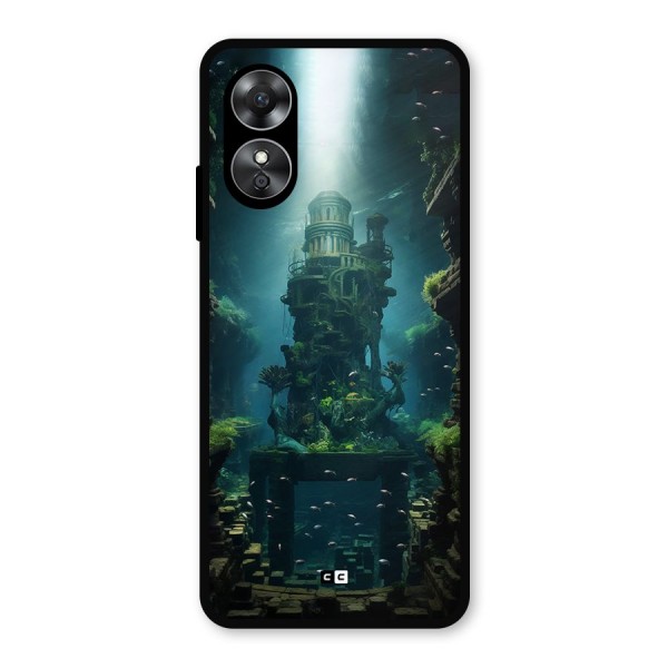 World Under Water Metal Back Case for Oppo A17