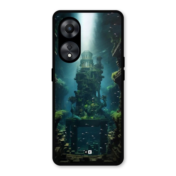 World Under Water Metal Back Case for Oppo A78