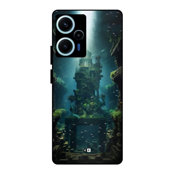 World Under Water Metal Back Case for Poco F5