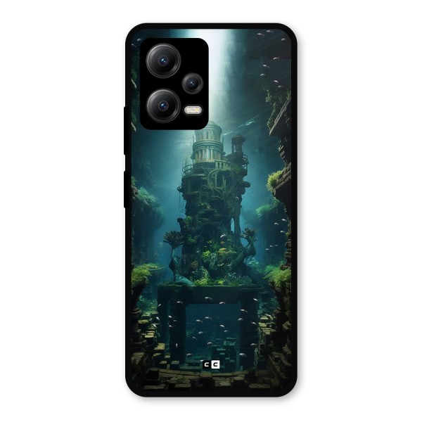 World Under Water Metal Back Case for Poco X5