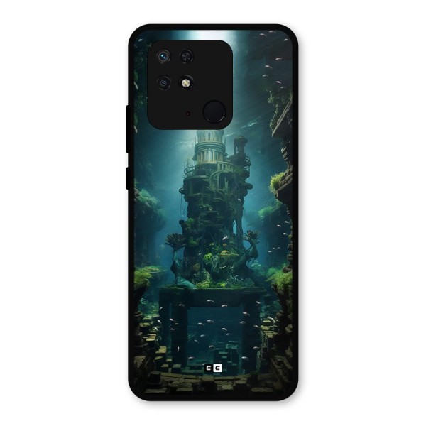 World Under Water Metal Back Case for Redmi 10