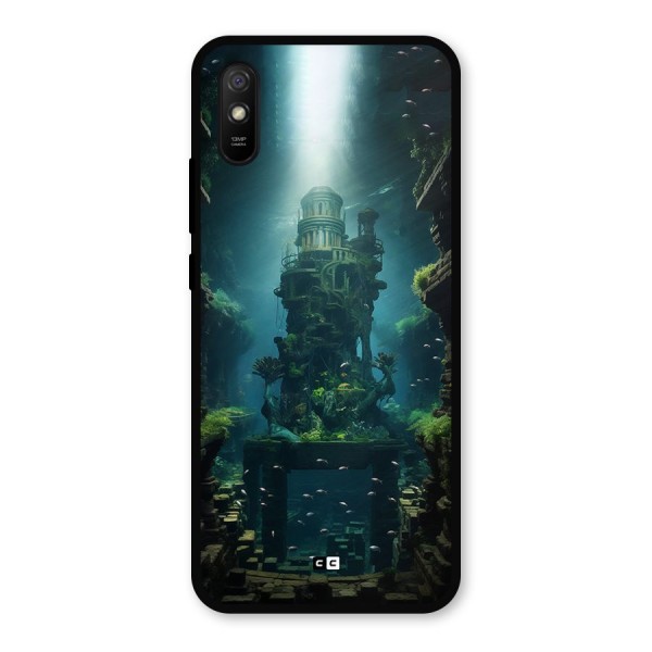 World Under Water Metal Back Case for Redmi 9i