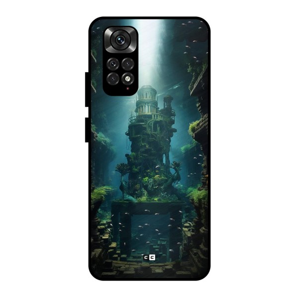 World Under Water Metal Back Case for Redmi Note 11 Pro