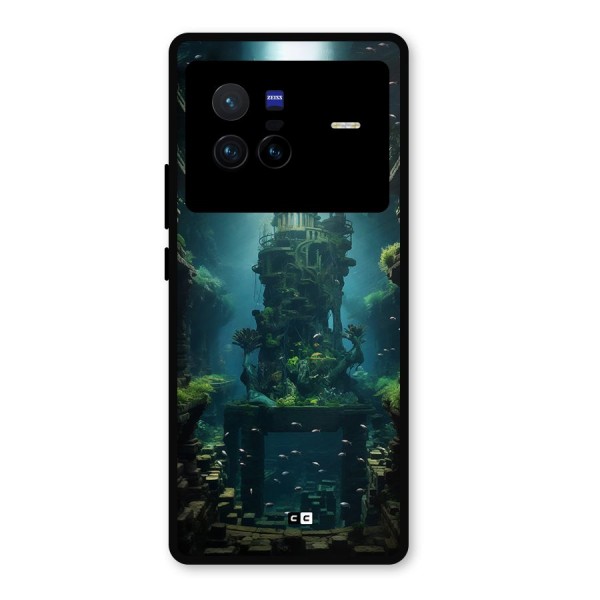 World Under Water Metal Back Case for Vivo X80