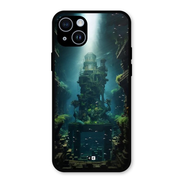 World Under Water Metal Back Case for iPhone 14