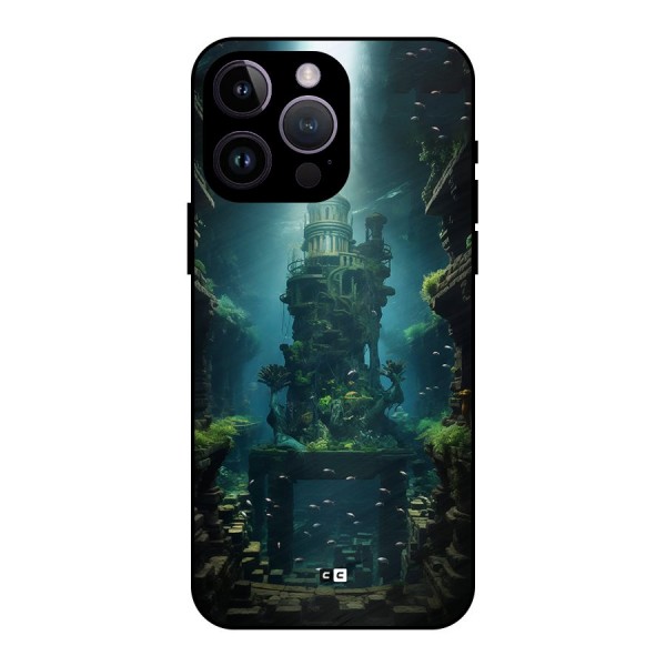 World Under Water Metal Back Case for iPhone 14 Pro Max