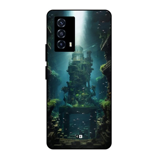 World Under Water Metal Back Case for iQOO Z5