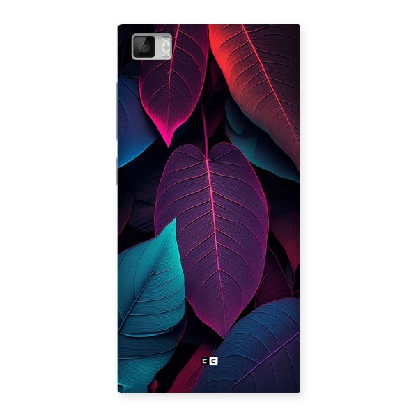 Wow Leaves Back Case for Mi3