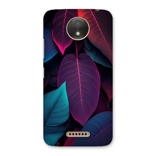 Wow Leaves Back Case for Moto C Plus