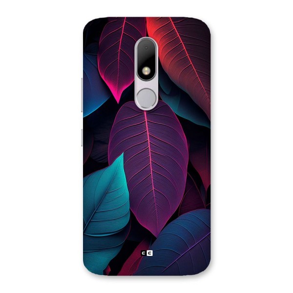 Wow Leaves Back Case for Moto M