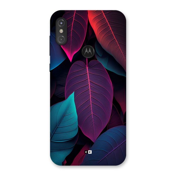 Wow Leaves Back Case for Motorola One Power