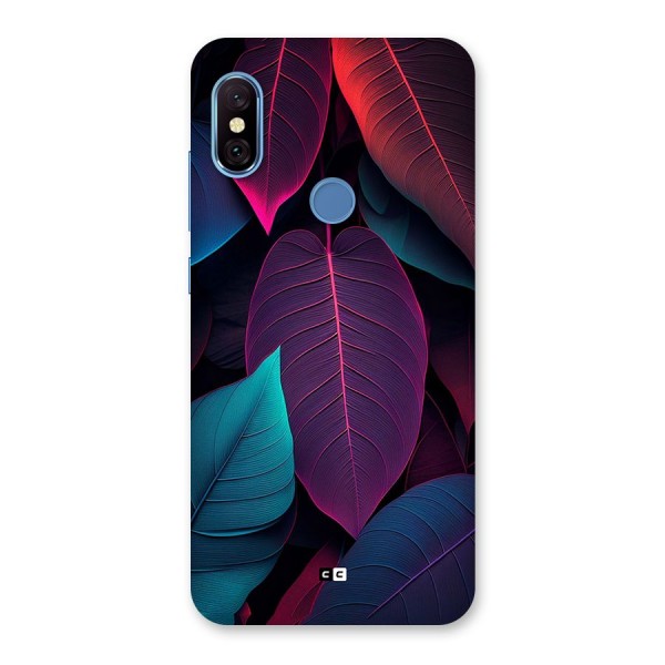 Wow Leaves Back Case for Redmi Note 6 Pro