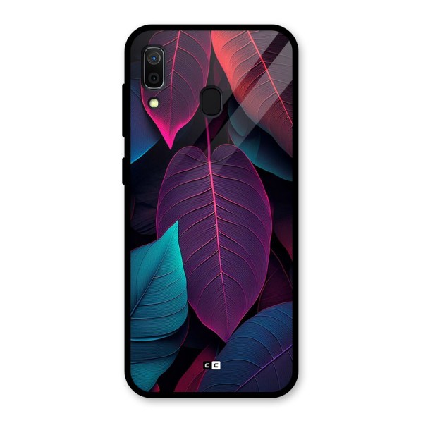 Wow Leaves Glass Back Case for Galaxy A30