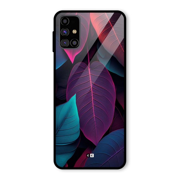 Wow Leaves Glass Back Case for Galaxy M31s