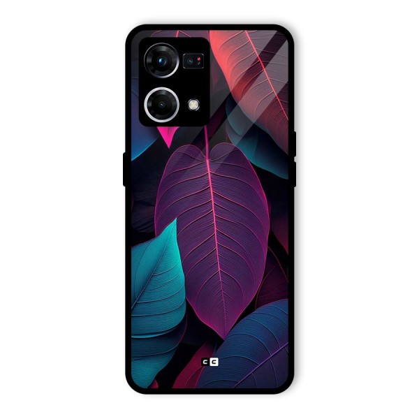Wow Leaves Glass Back Case for Oppo F21 Pro 4G