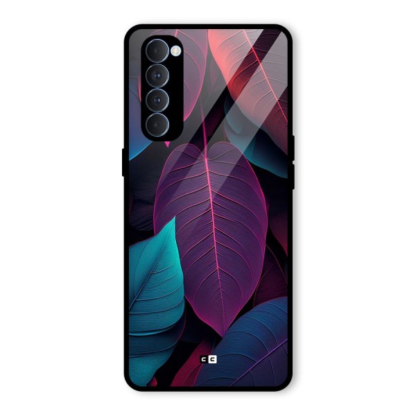 Wow Leaves Glass Back Case for Oppo Reno4 Pro