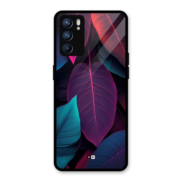 Wow Leaves Glass Back Case for Oppo Reno6 5G