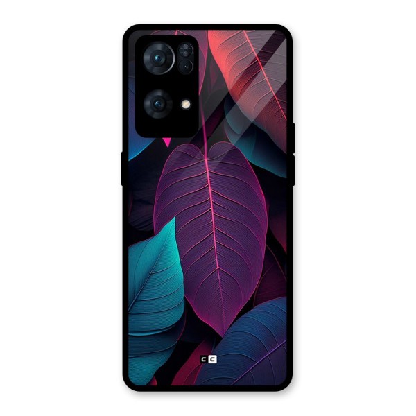 Wow Leaves Glass Back Case for Oppo Reno7 Pro 5G