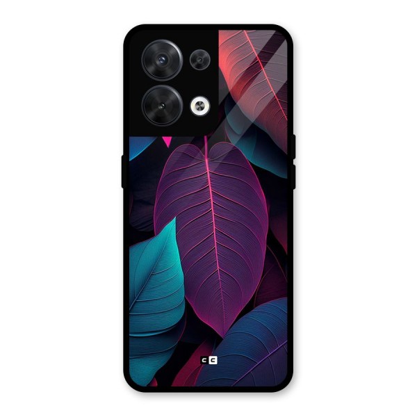 Wow Leaves Glass Back Case for Oppo Reno8 5G