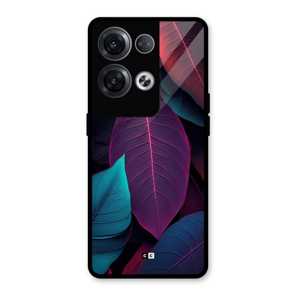 Wow Leaves Glass Back Case for Oppo Reno8 Pro 5G