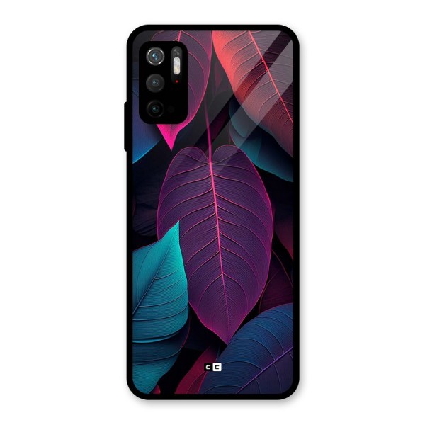 Wow Leaves Glass Back Case for Poco M3 Pro 5G