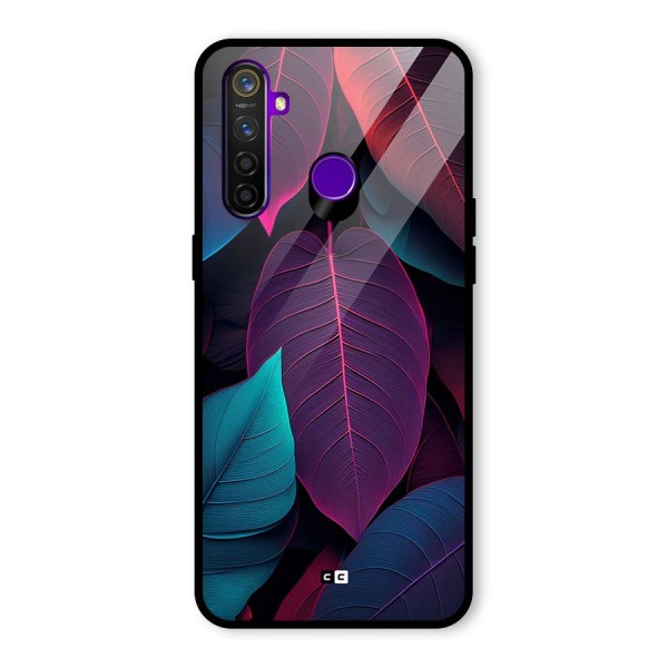 Wow Leaves Glass Back Case for Realme 5 Pro