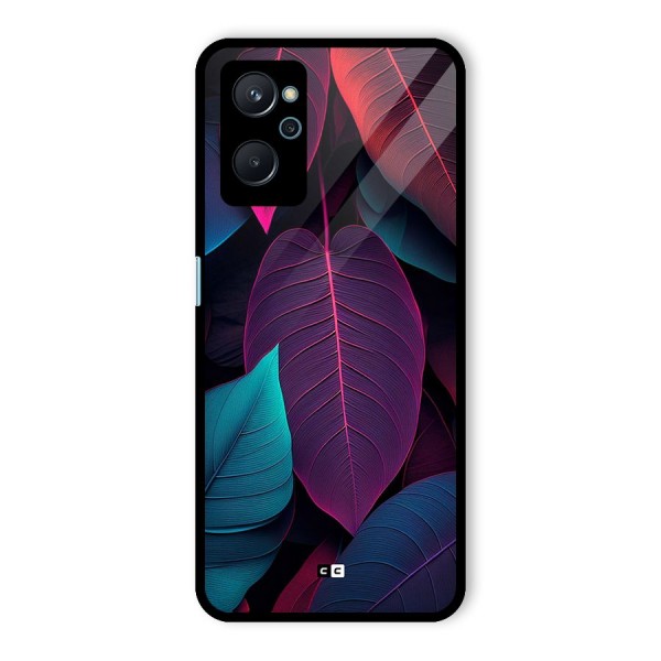 Wow Leaves Glass Back Case for Realme 9i