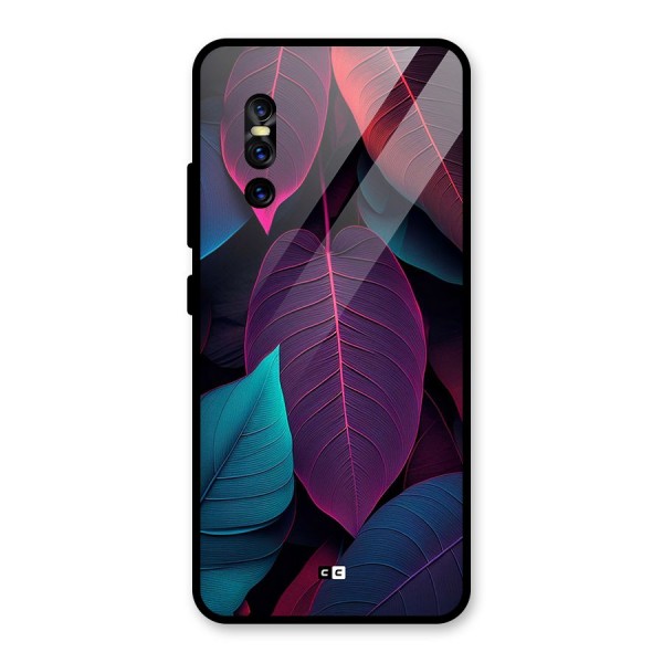 Wow Leaves Glass Back Case for Vivo V15 Pro