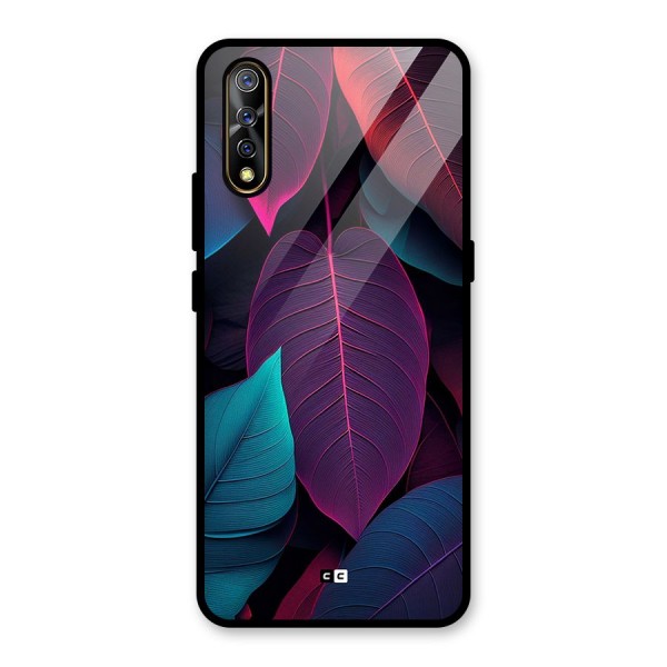 Wow Leaves Glass Back Case for Vivo Z1x