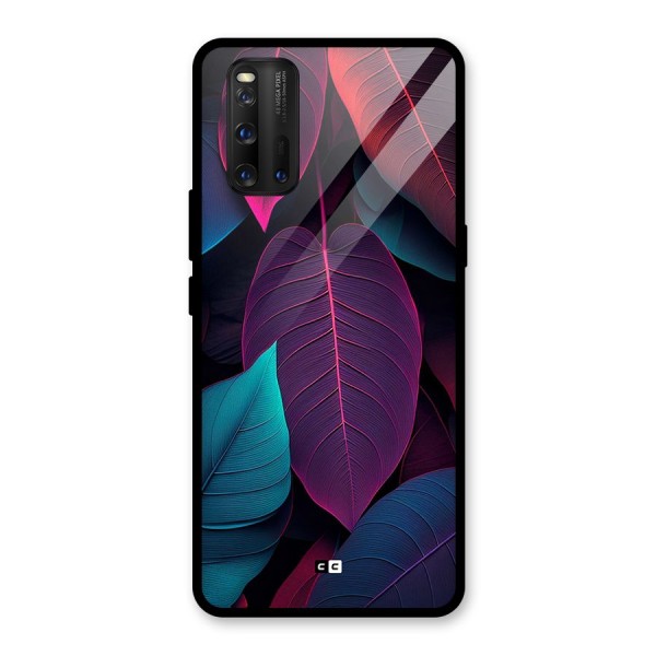 Wow Leaves Glass Back Case for Vivo iQOO 3