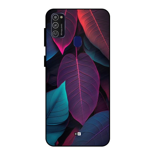 Wow Leaves Metal Back Case for Galaxy M30s