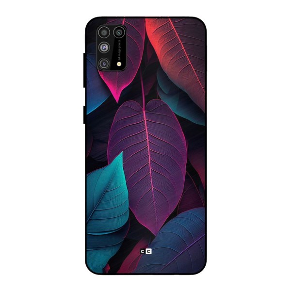 Wow Leaves Metal Back Case for Galaxy M31