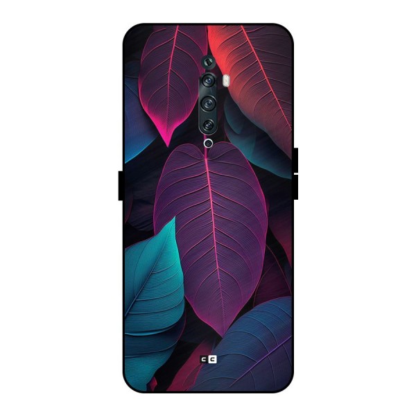 Wow Leaves Metal Back Case for Oppo Reno2 F