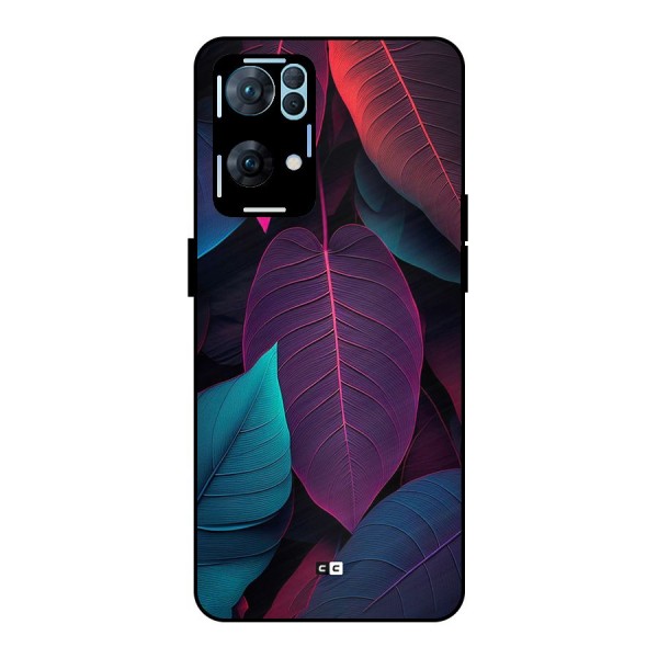 Wow Leaves Metal Back Case for Oppo Reno7 Pro 5G